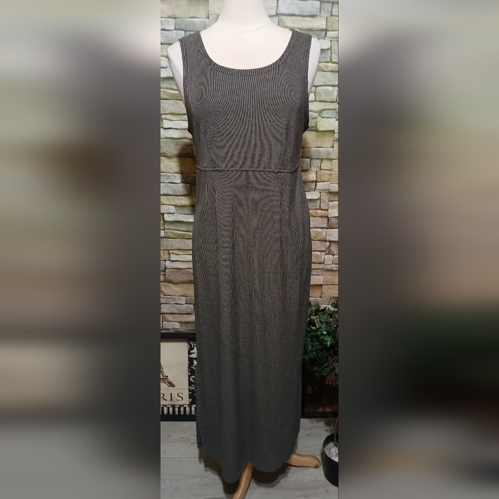 Vintage 1990s Dressing Clio Maxi Sheath Dress Corduroy Large Whimsigoth